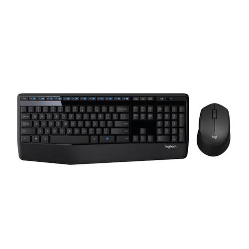 Logitech MK345 Comfort Wireless Keyboard and Mouse Combo Comfortable wireless combo with palm rest