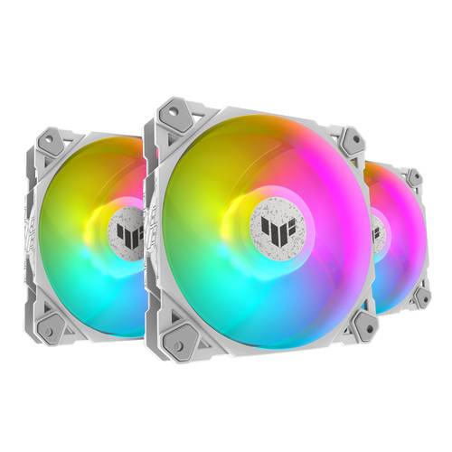 Asus TUF Gaming TF120 ARGB Triple Case Fan White 120mm
