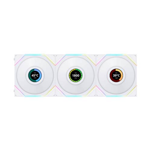 Lian Li UNI FAN TL LCD Wireless White 3 Fans