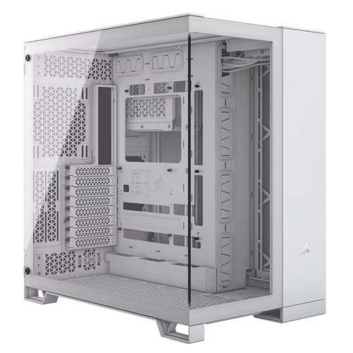 Corsair 6500X Mid-Tower Dual Chamber PC Case - White