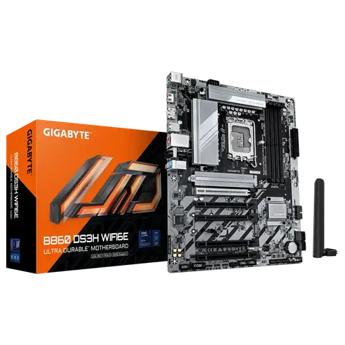 لوحة Gigabyte B860 DS3H WIFI6E بمعالج انتل
