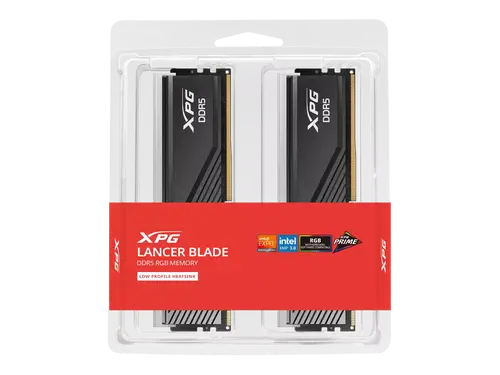 XPG lancer blade RGB 32GB (2X16) 6000MHZ CL36 DDR5 Memory Black