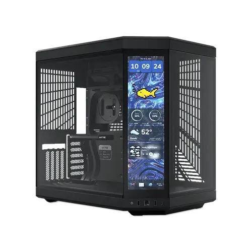 HYTE Y70 touch infinite Modern Aesthetic Case Black