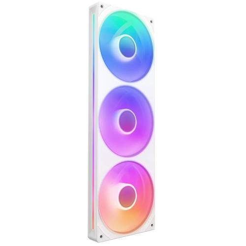 NZXT F360 RGB Core 360mm Single-Frame RGB Fan Unit White