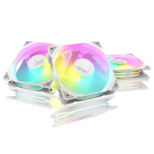 Asus TUF Gaming TR120 ARGB Fan Triple Pack White