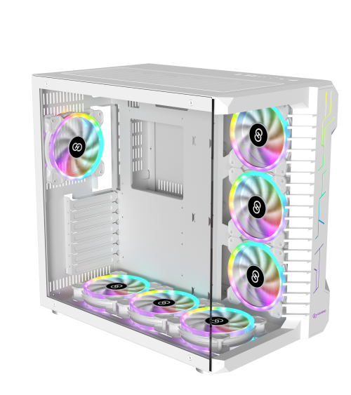 Highend Covid 55 Plus Mid-Tower Case White