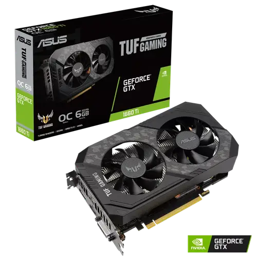 ASUS TUF Gaming GeForce GTX 1660 Ti EVO OC Edition 6GB GDDR6