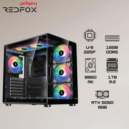 تجميعة بي سي Ultra 5-225F┃RTX5050 (B860)