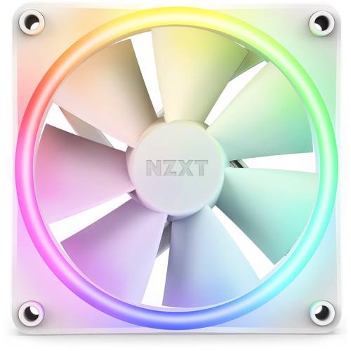 NZXT F120 RGB Duo Case Fan White 120mm
