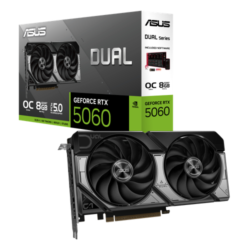 ASUS Dual GeForce RTX 5060 8GB GDDR7 OC Edition