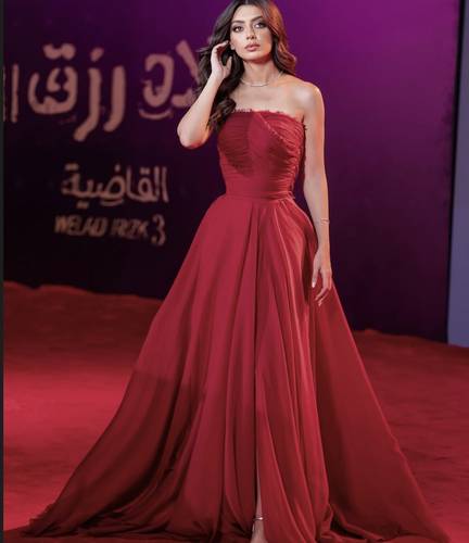 فستان سهره احمر 