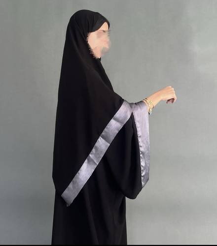 Abaya #142 باللون السماوي
