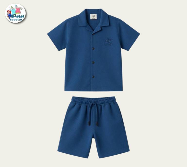Short-Sleeved Shirt And Matching Shorts 350E \ G519137