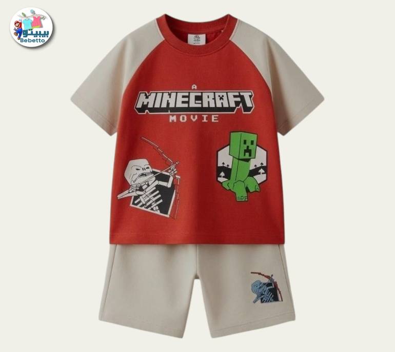 2pcs Short-sleeved T'shirt and matching shorts 600F \ G629997