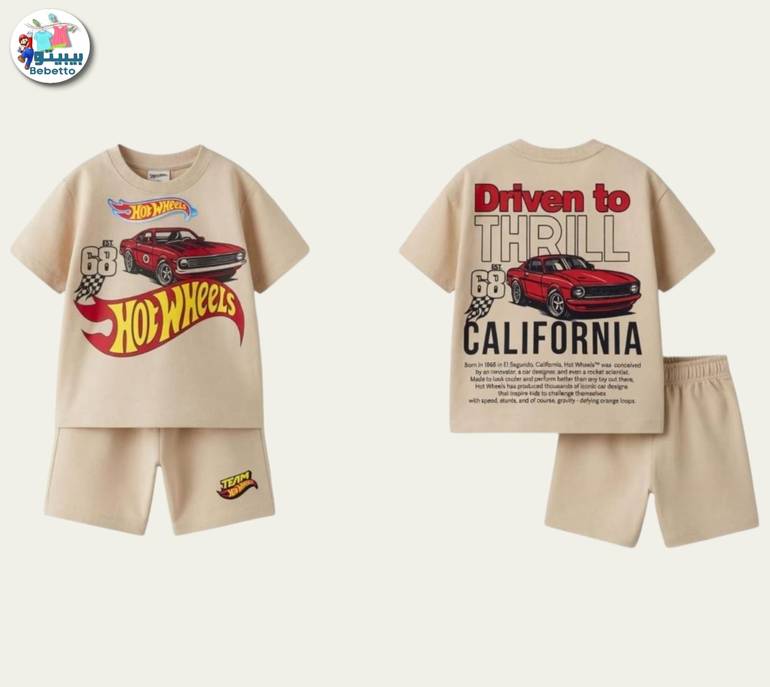 2pcs Short-sleeved T'shirt and matching shorts 600D \ G629100