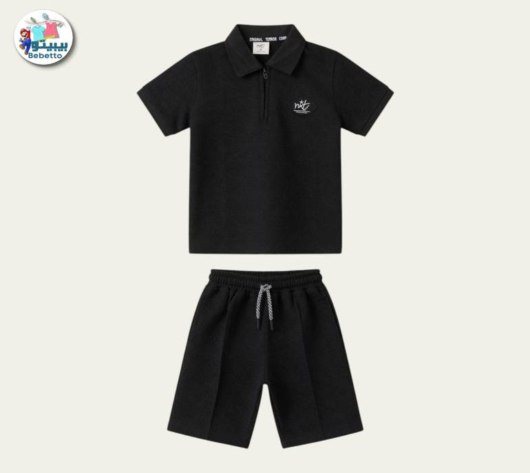 Short-Sleeved Shirt And Matching Shorts 350D \ G519139