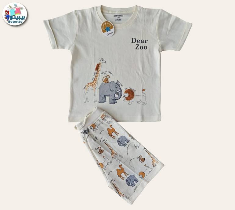 2pcs Short-sleeved T'shirt and matching shorts 650D \ G523197