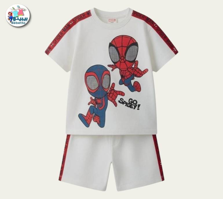 2pcs Short-sleeved T'shirt and matching shorts 600F \ G629123