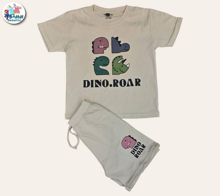 2pcs Short-sleeved T'shirt and matching shorts 650D \ G523193