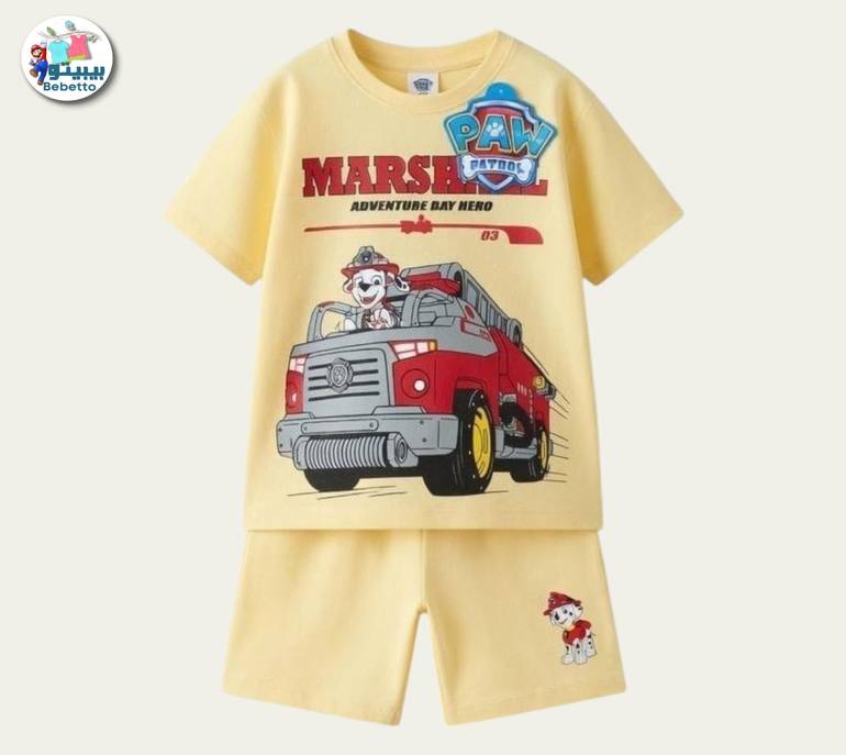 2pcs Short-sleeved T'shirt and matching shorts 600D \ G629128