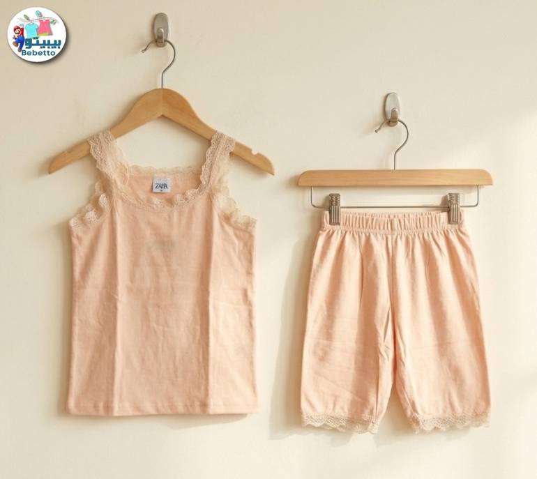 Girls' Camisole Set Soft stretchy, Sleeveless Summer 100E \ G612612