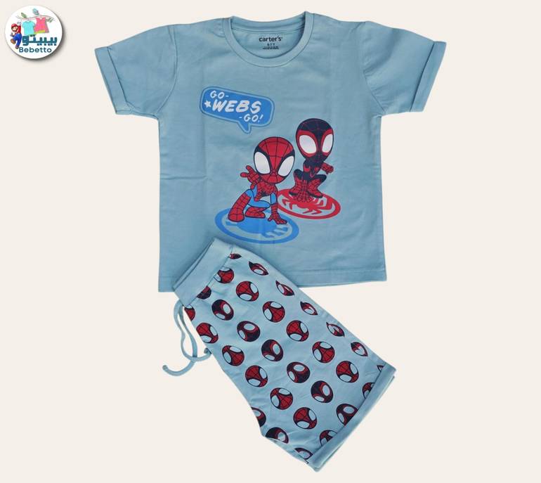 2pcs Short-sleeved T'shirt and matching shorts 650D \ G523170