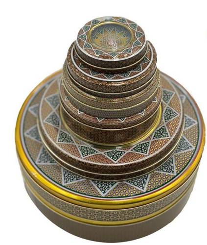 درزن علب زعفران 5 جرام