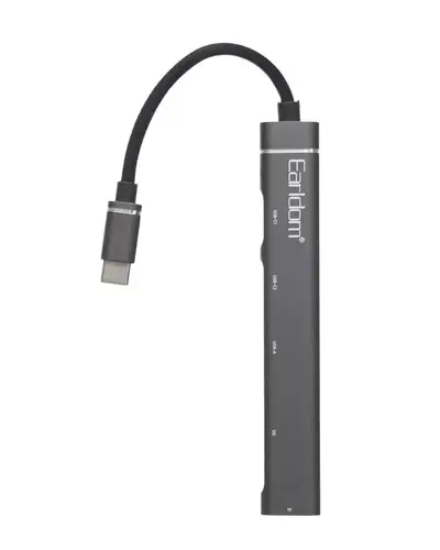 موزع EARLDOM 5 في 1 USB-C USB 3.0