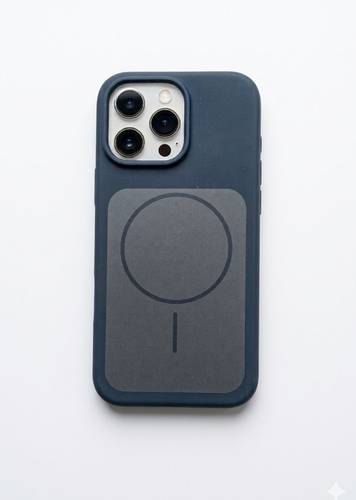 جراب WEWE مضاد للصدمات مع تقنية MagSafe لهاتف iPhone 15 Pro Max، لون أزرق داكن