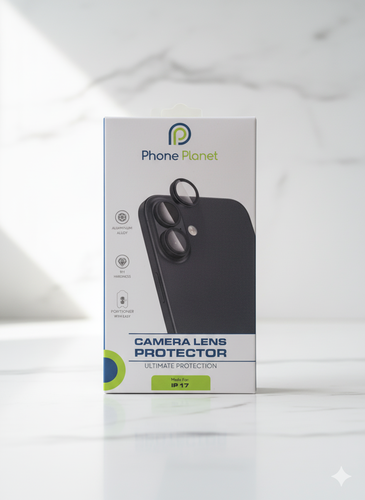 واقي عدسة كاميرا Phoneplanet IP17 الجديد باللون الرمادي