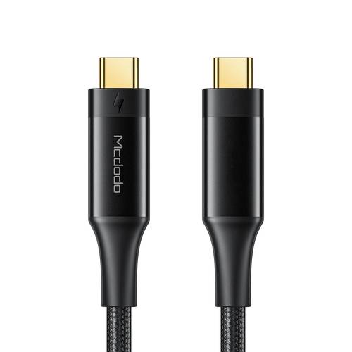 كابل MCDODO Thunderbolt 3 USB-C بطول 0.8 متر باللون الأسود