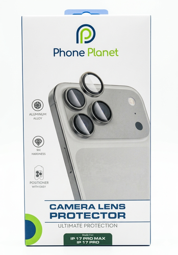 واقي عدسة كاميرا Phoneplanet ip17PRO&MAX الجديد، رمادي