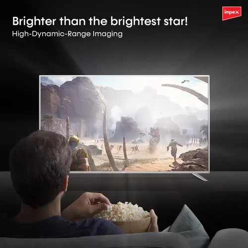 تلفزيون إمبكس الذكي بتقنية QLED فائق الوضوح 4K مقاس 75 بوصة - GLORIA-75Q-SMART
