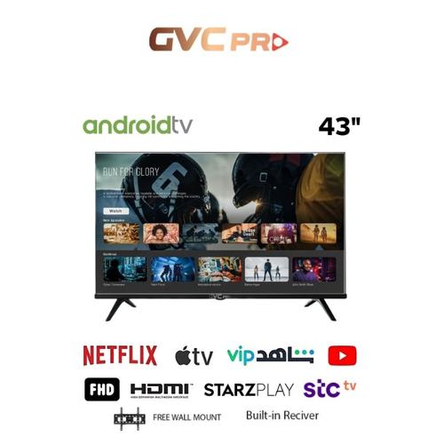 GVC PRO 43INCH SMART LED TV -GVC-43TUS5200