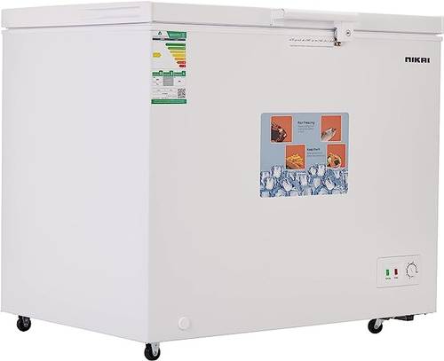 Nikai 260 Liter Chest Freezer with Lock and Drain Hole| Model No NCF350N23W with 2 Years Warranty