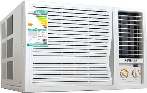 FISHER FWAC-H18HF Window Air Conditioner, Hot and Cold, 17800 BTU