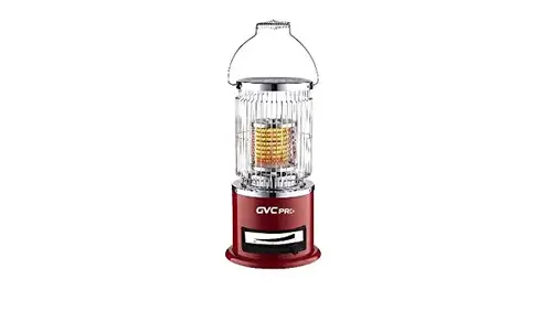 GVC Pro Electric Heater ,2000 Watt, Red, GVCHT-2000R