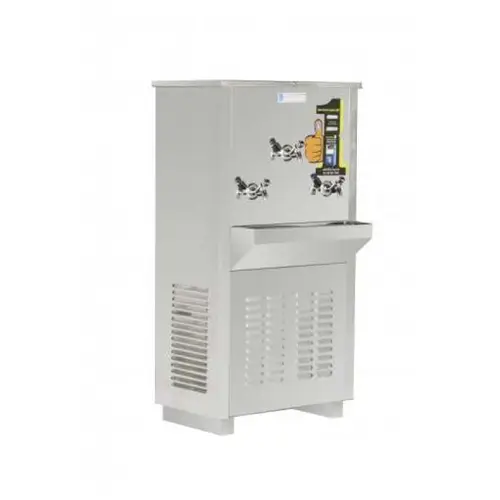 Al-Kawthar water cooler, 75 liters, 3 Taps, steel