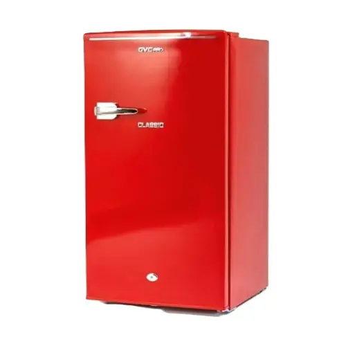 ثلاجة جي في سي برو GVRG-129-RED