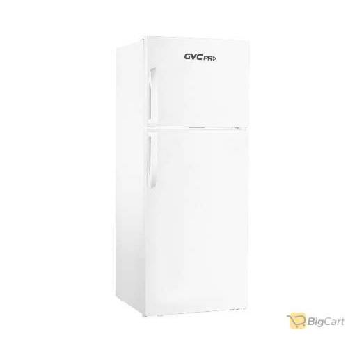ثلاجة من جي في سي برو مع فريزر علوي, 4.5 متر, ابيض - GVRF-750W