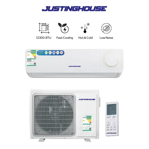 Justinghouse split air condition 12 Hot and cool | JUSSP-12HC