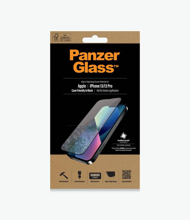 بكج PanzerGlass ( شاشة حماية + كفر حماية ) لجميع أجهزة آيفون 13
