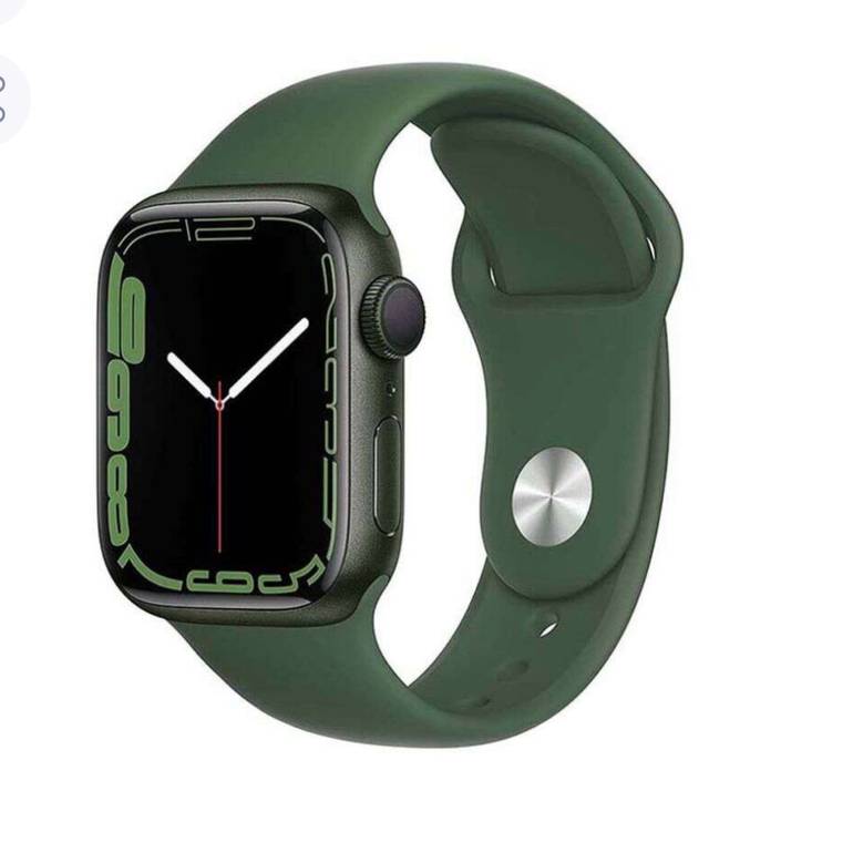 ساعة الاصدار 7 مقاس 45 - باللون ازرق وأخضر 