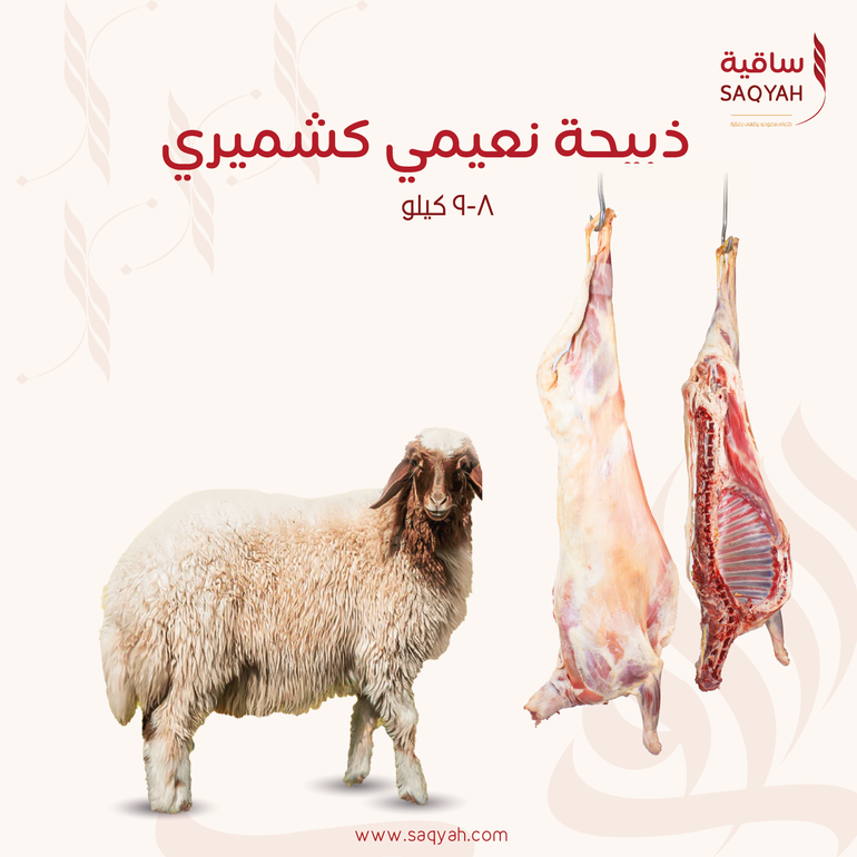 ذبيحة نعيمي كشميري ( 8 - 9 كيلو)
