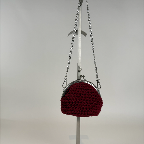 Burgundy Clutch