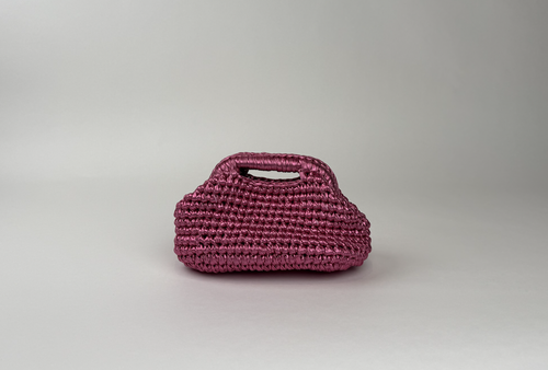  Pink Shimmer Clutch 