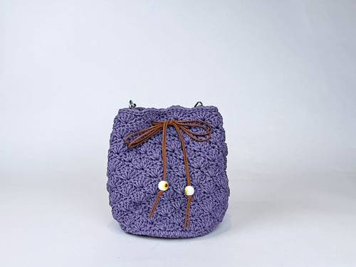 Lavender Knot Bag