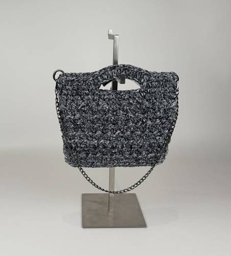 Silver Grey Bag