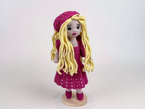 Pink Daisy Doll