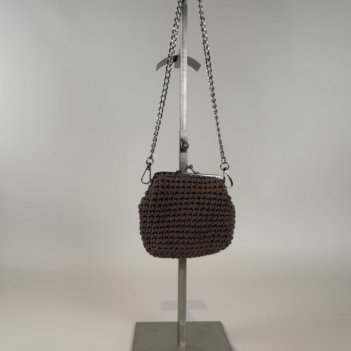 Mini Brown Clutch
